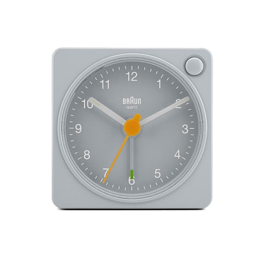 ブラウン 置き時計 BRAUN Analog Alarm Clock BC02XG グレー GREY