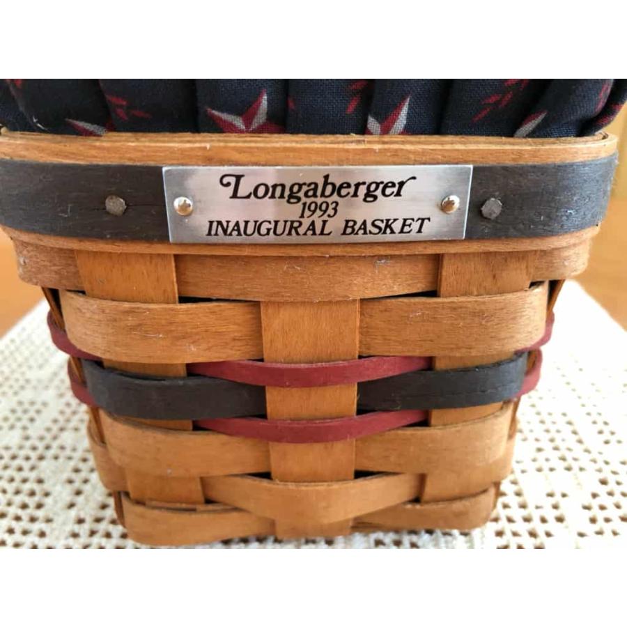 ロンガバーガーLongaberger Inauguralバスケット 1993 : Tom-nuy