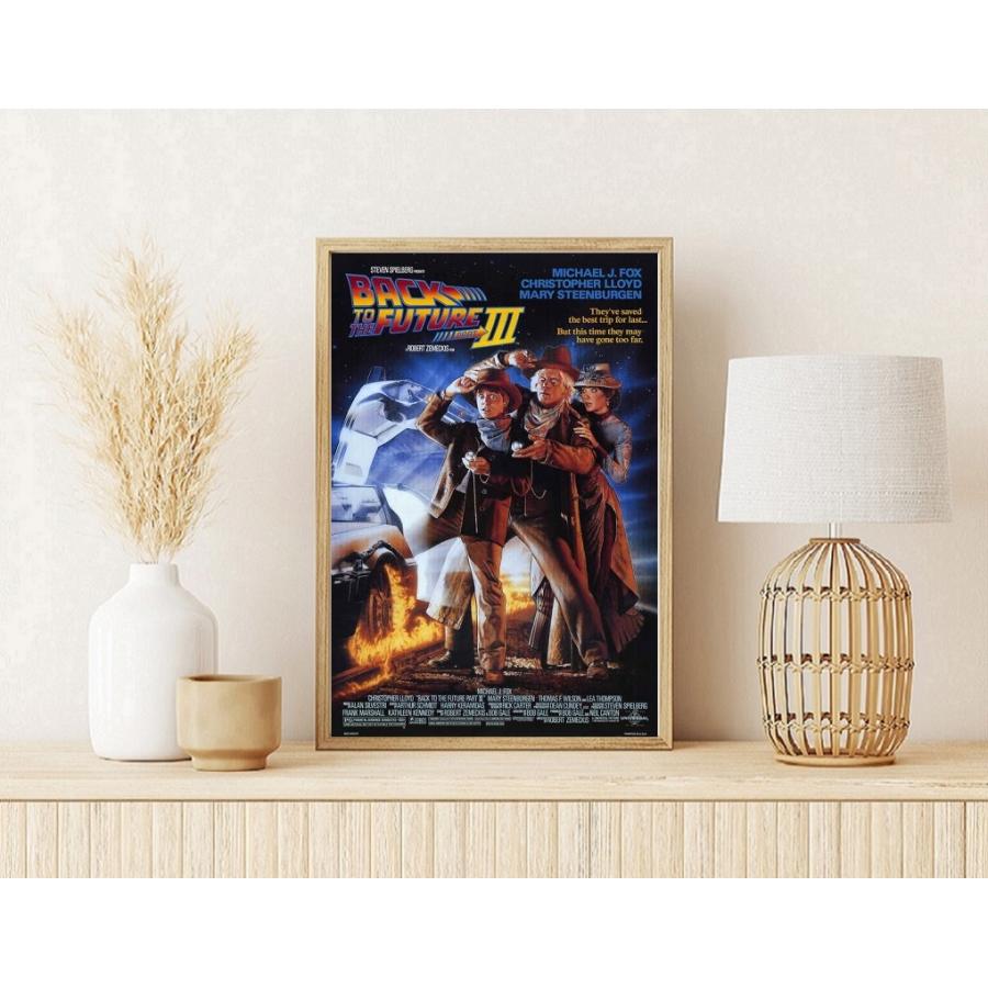 バックトゥザフューチャー 3 映画ポスター US版 11×17インチ (27.9