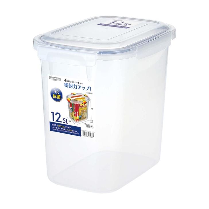 岩崎工業 保存容器 ロック式ジャンボケース 12.5L B-2893KN 抗菌 日本