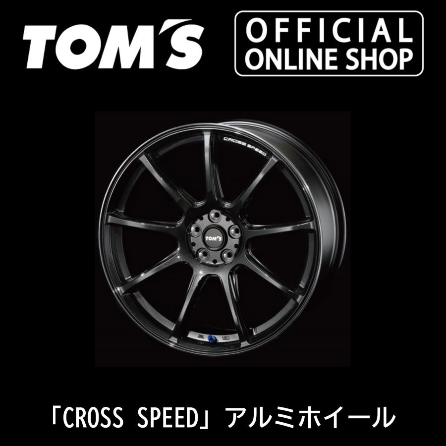 TOM'S（トムス） 「CROSS SPEED」アルミホイール19インチ x 8.5J 車