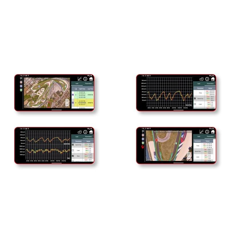 在庫有り PZRacing ダッシュボード用GPSレシーバー汎用 LP700 ZX-10R