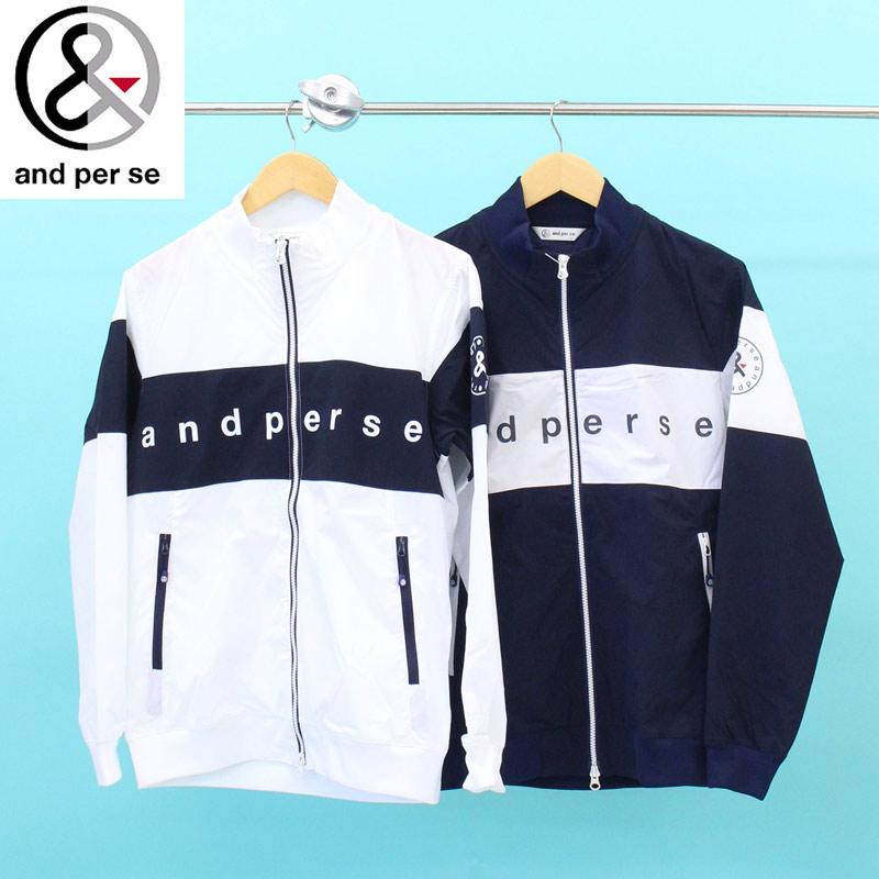 and per se（アンパスィ） ゴルフウェア メンズ ジャケット ブルゾン