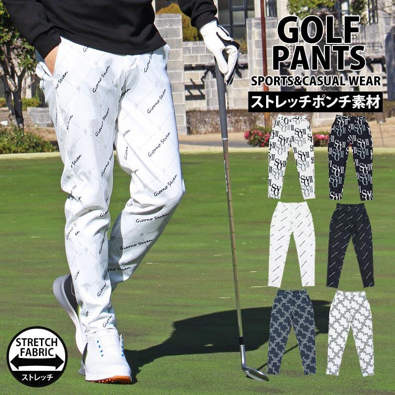 ゴルフパンツ メンズ ゴルフウェア GIORNO SEVEN ジョルノセブン 総柄
