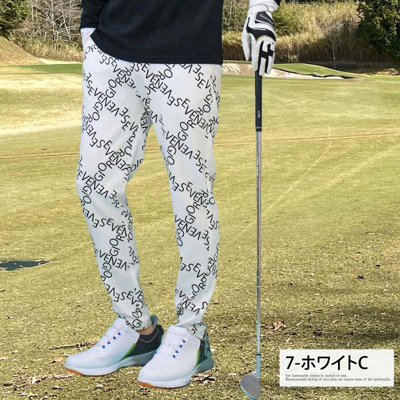 ゴルフパンツ メンズ ゴルフウェア GIORNO SEVEN ジョルノセブン 総柄
