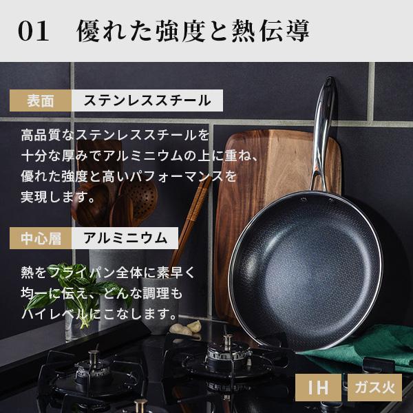 正規販売店】HexClad ヘックスクラッド ハイブリッド ウォック（中華鍋