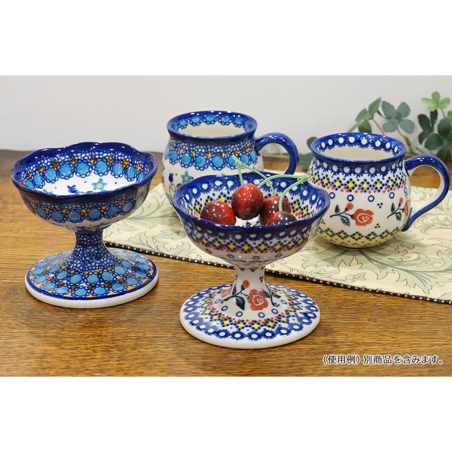 ポーランド陶器 ポーリッシュポタリー 「VENA」 デザートボウル V528