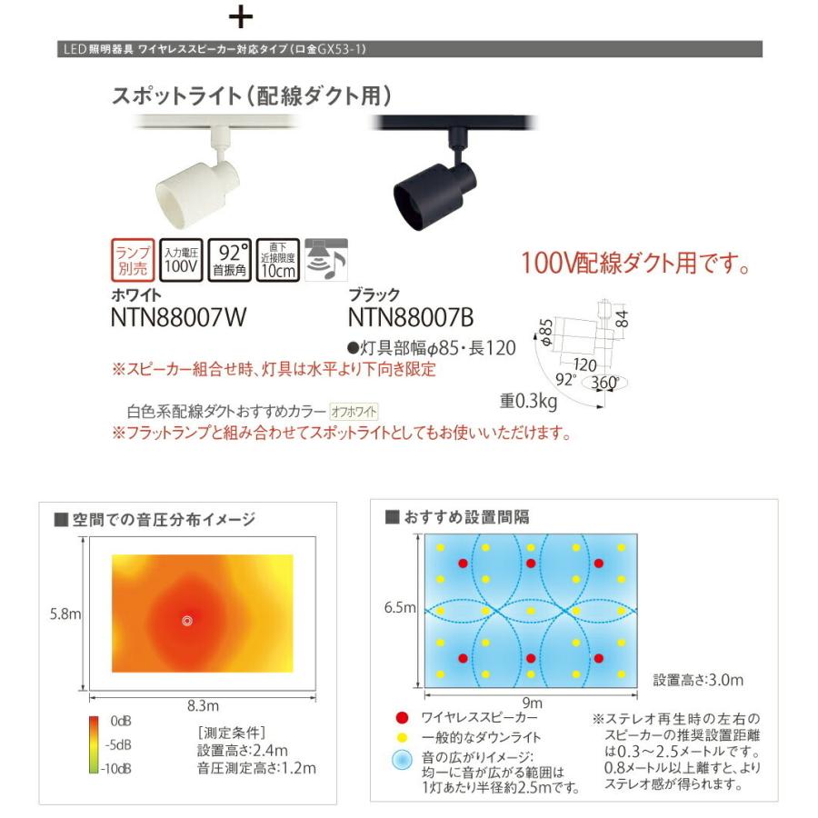 Panasonic（パナソニック） 配線ダクト取付型LED照明器具＋ワイヤレス