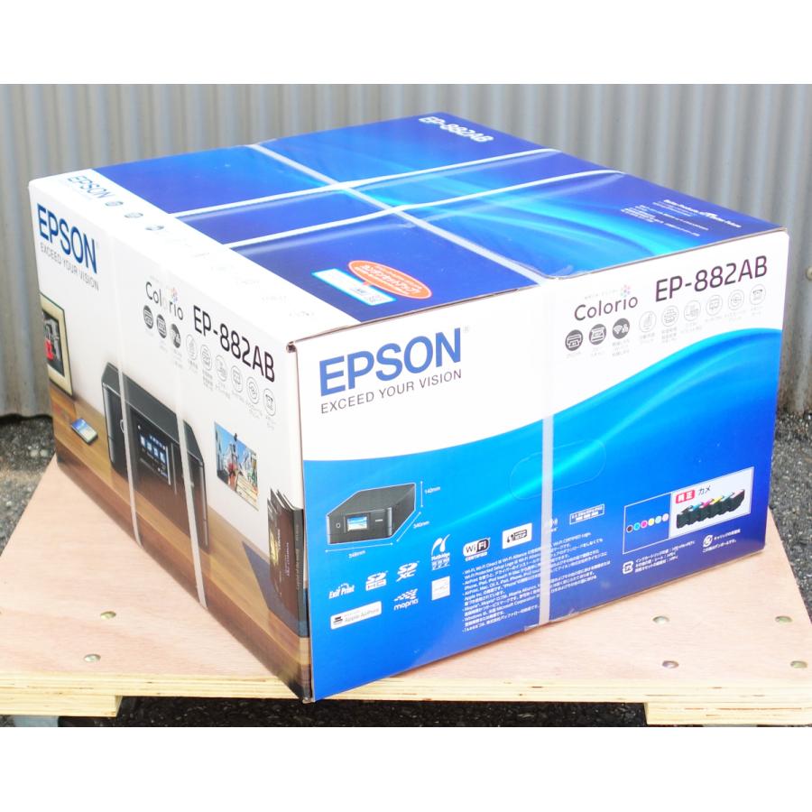 カラリオ 新品 エプソン EPSON EP-882AB ブラック インクジェット複合