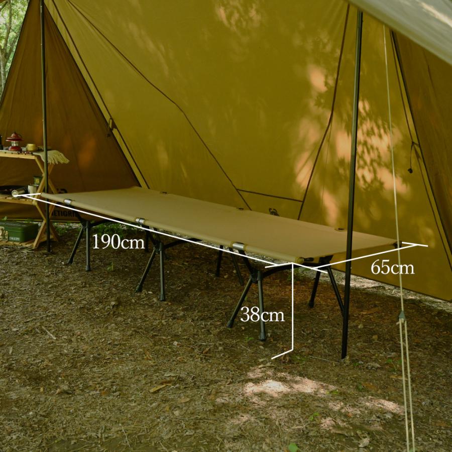 WAKU FIMAC ハイコット ローコット 2way コット ソロキャンプ