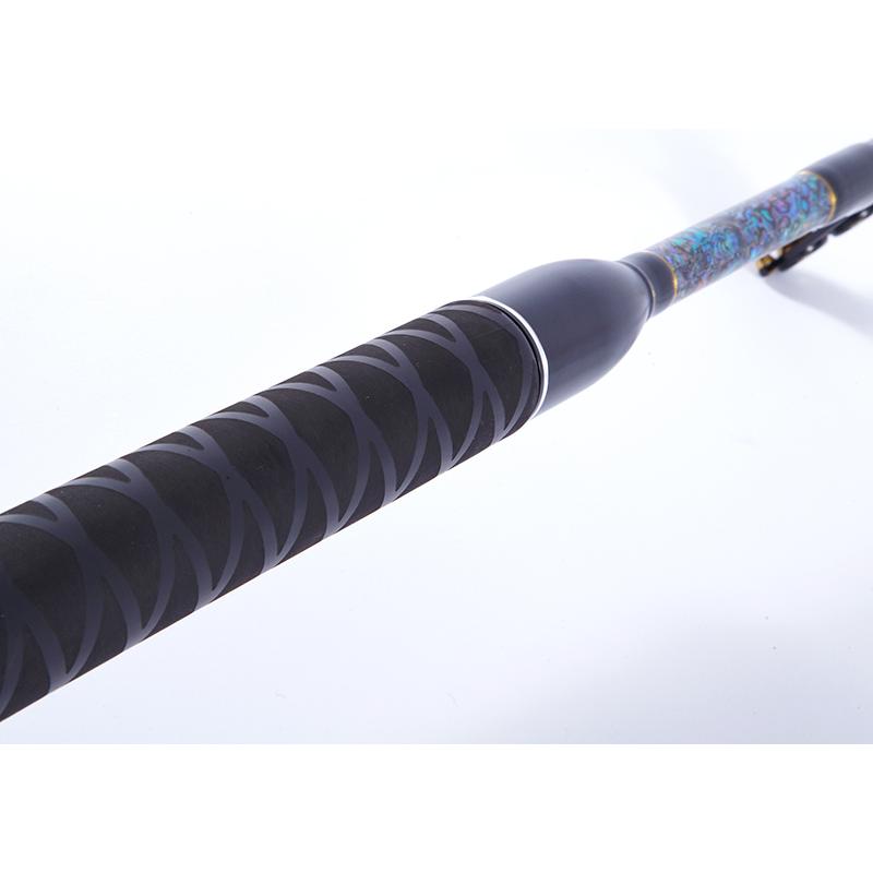 オクマ マカイラ トローリング ロッド 80lb カーブ バットロング