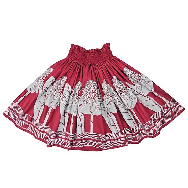 フラダンス衣装 パウスカート TUP-FT506 TUTUVIパウ トーチジンジャー