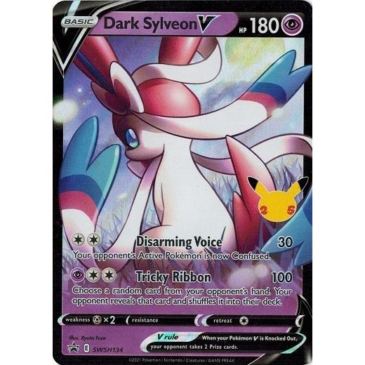 ポケモンカードゲーム ポケモンカード SWSH134 わるいニンフィアV/Dark