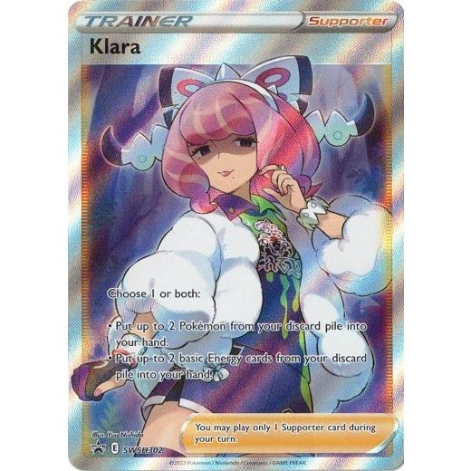 ポケモンカードゲーム 【海外版】ポケモンカード SWSH302 クララ/Klara
