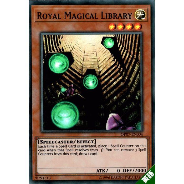王立魔法図書館 【英】【OP07-EN004】【SR】_ : トレカのツボ ヤフー店