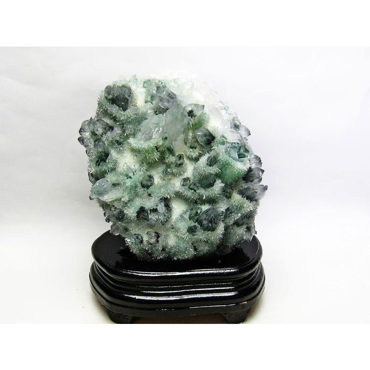 2.2Kg 緑水晶 クラスター 送料無料 一点物 192-9 : 天然石