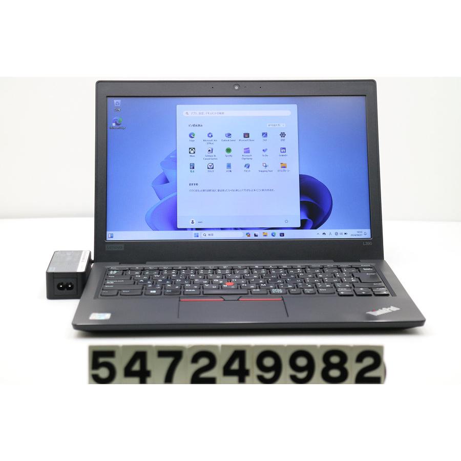 ノートパソコン Lenovo ThinkPad L390 Core i3 8145U 2.1GHz/8GB/256GB