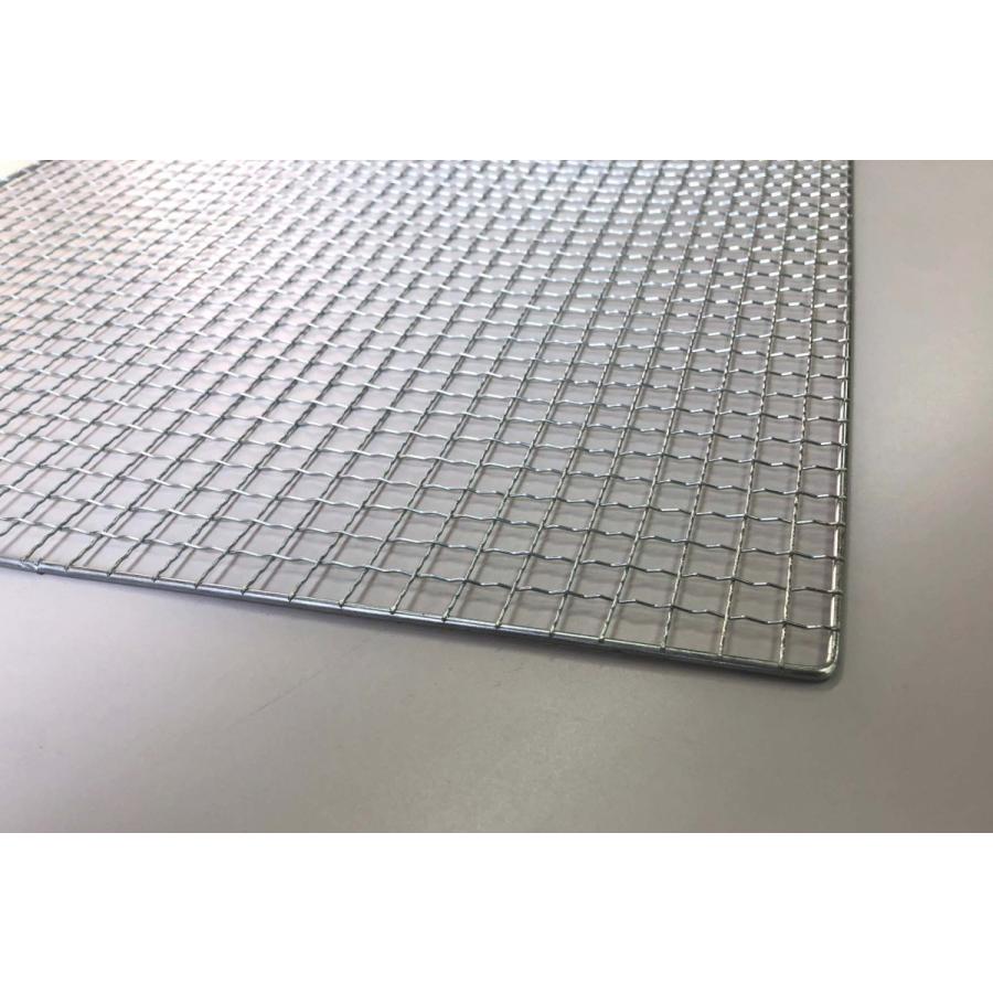 100枚入特価) バーベキュー網 45×30cm 廉価アミ (使い捨てタイプ) NA04