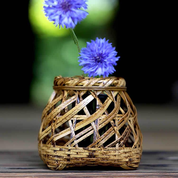 虎竹掛け花籠 すかし魚籠 : 虎斑竹専門店 竹虎 - 通販 - Yahoo