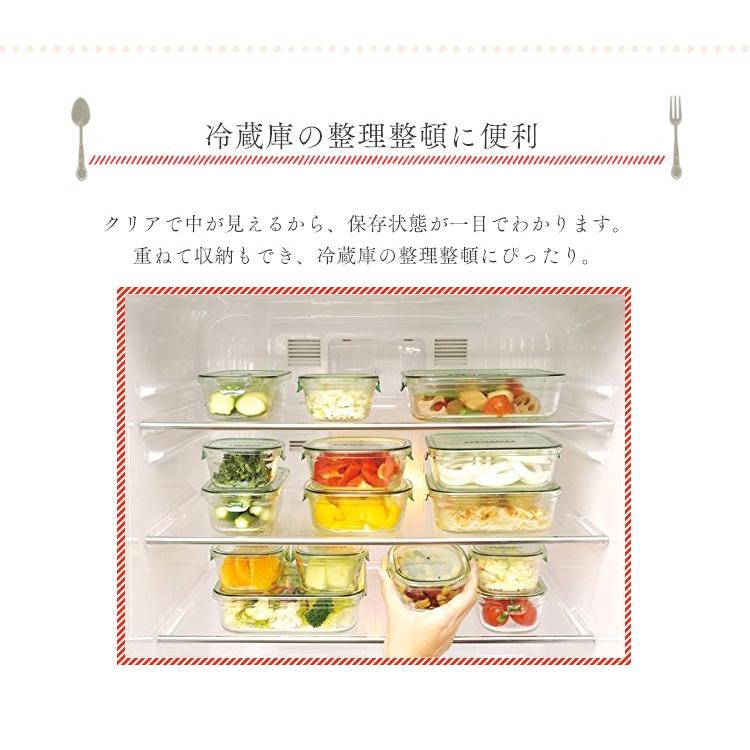iwaki（イワキ） ガラス 保存容器 5点セット 耐熱ガラス 耐熱ガラス