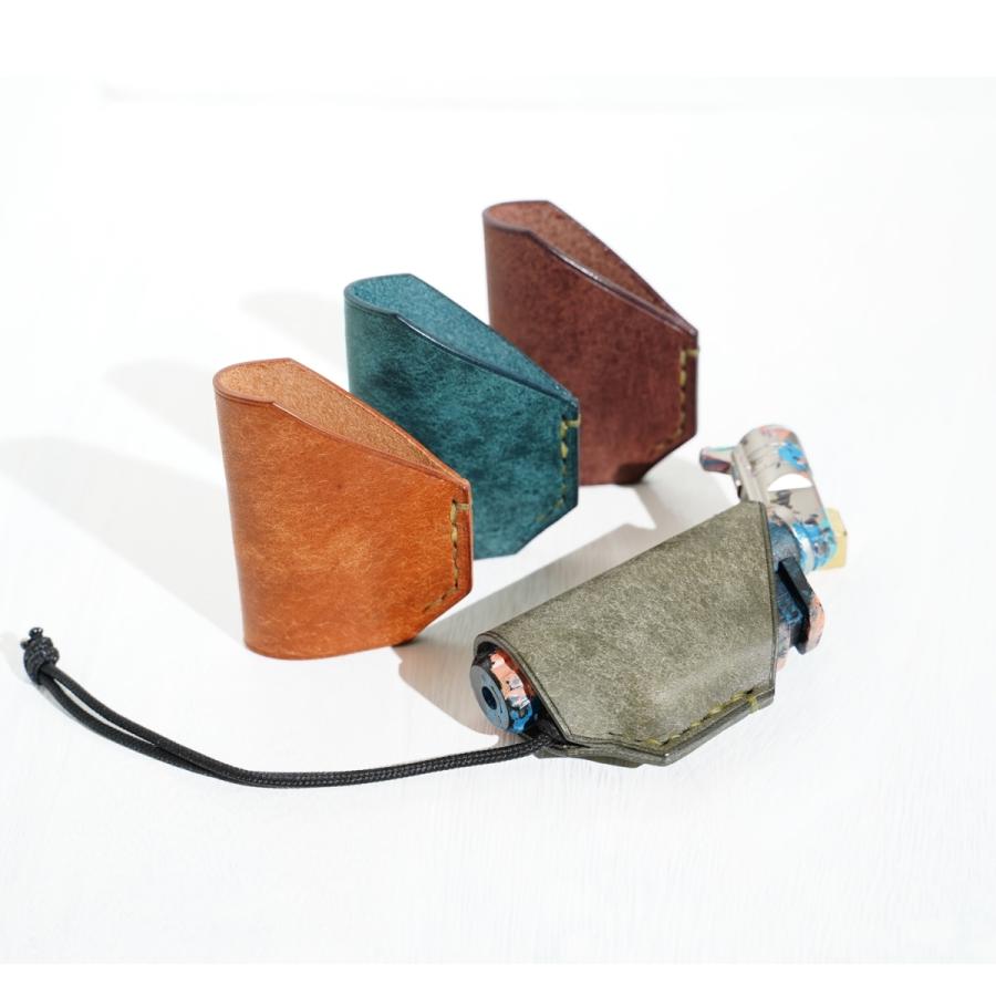 全12色 SOTO マイクロトーチカバー プエブロ 手染めレザー レザー