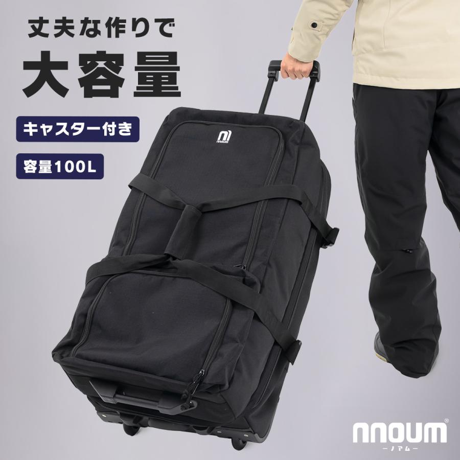 NNOUM ノアム 2026 キャスター付きバック NN25FKCB01 Carry Bag 100L