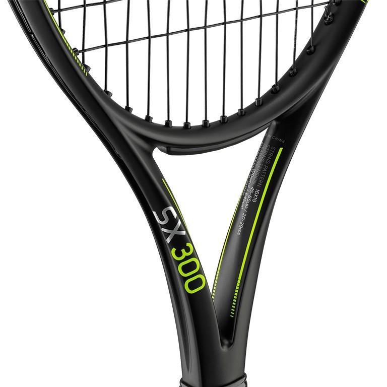 SRIXON ガット張り無料 DUNLOP SX 300 ブラック×イエロー 品番DS22001