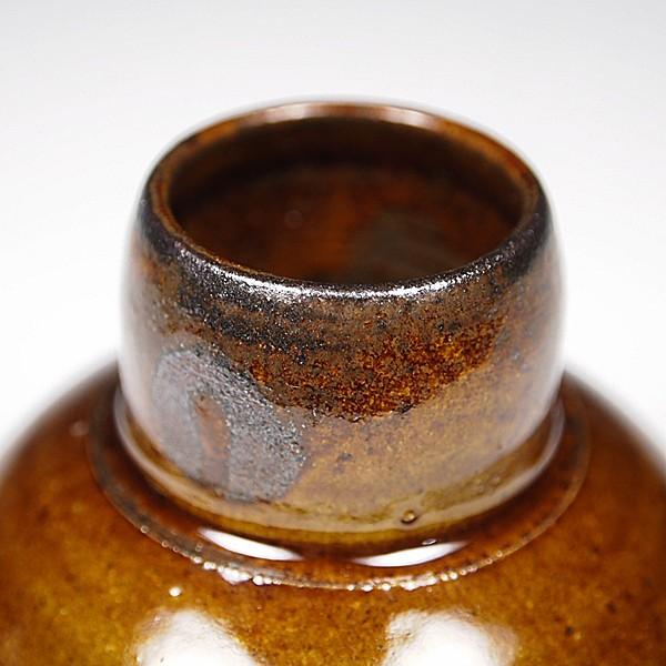 送料無料（茶道具/濃茶器）唐物大名物 稲葉瓢箪茶入写し 笹田有祥作