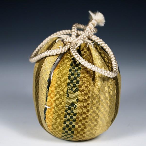 送料無料（茶道具/濃茶器）唐物大名物 稲葉瓢箪茶入写し 笹田有祥作