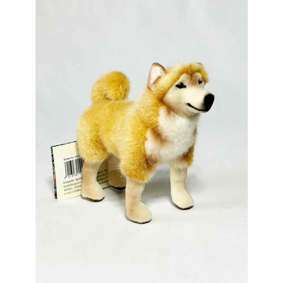 ケーセン 柴犬 KOSEN Koesen Shiba miniature dog 犬のぬいぐるみ
