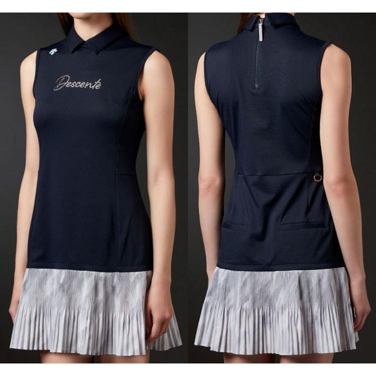 DESCENTE GOLF デサントゴルフ ボディシェルEXスリーブレス ワンピース