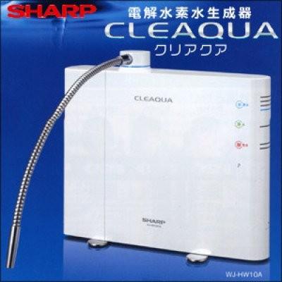 シャープ SHARP 電解水素水生成器 クリアクア WJ-HW10A-W(日本トリム