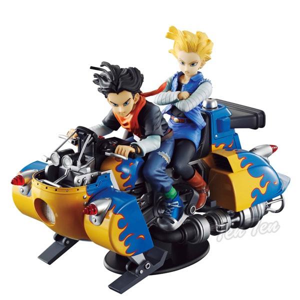 ドラゴンボールZ フィギュア DESKTOP REAL McCOY 04 人造人間17号＆18