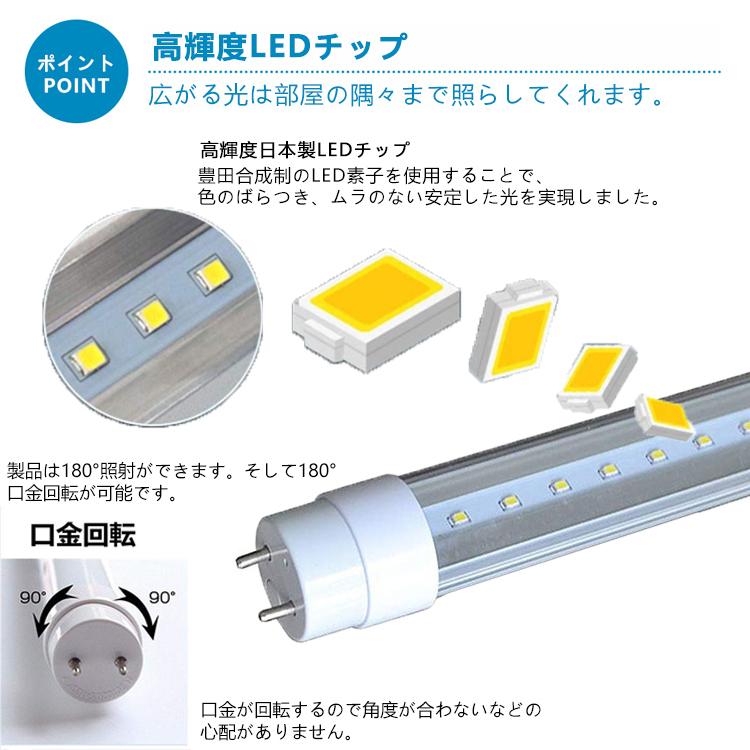 兼用型 電気工事不要436mm】 led蛍光灯 15w形 直管 グロー式