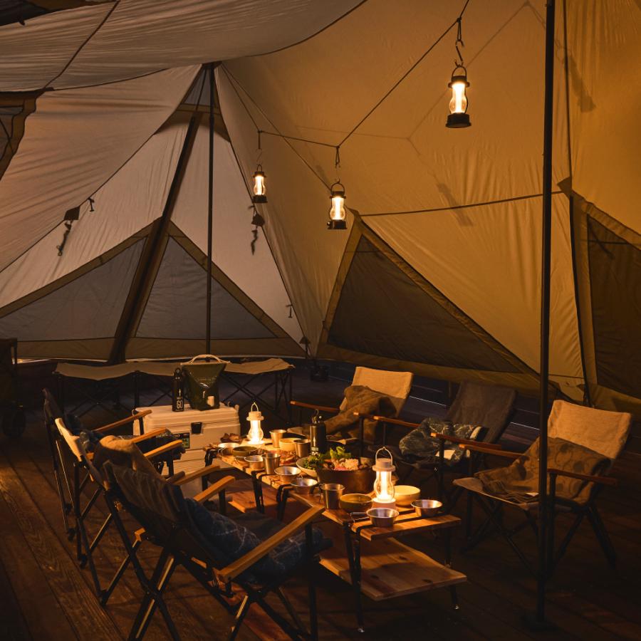 鎌倉天幕 ファミリーテント 公式 HIDEOUT-02D DACポール付 テント 大型