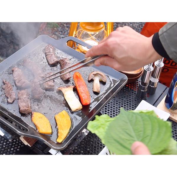 ZEOOR（ゼオール） 極厚バーベキュー鉄板 アルミプレート キャンプ BBQ