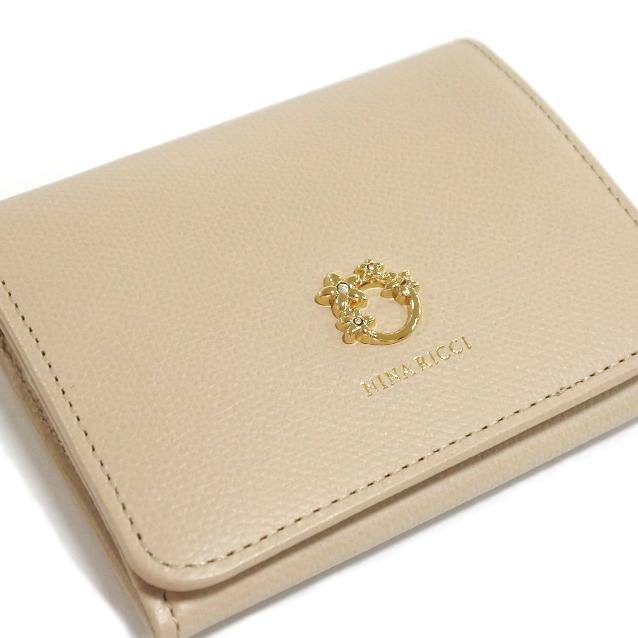 NINA RICCI（ニナ・リッチ） 財布 二つ折り ボックス型小銭入れ