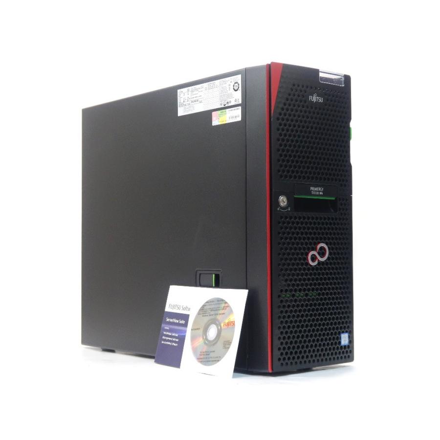 富士通 PRIMERGY TX1330 M4 Xeon E-2124 3.3GHz 8GB 1.2TBx2台(SAS2.5