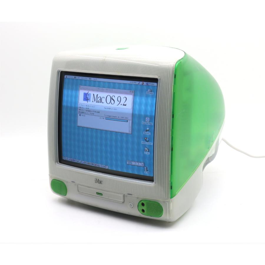 JUNK】Apple iMac PowerPC G3 333MHz 96MB 6GB(IDE HDD) MacOS 9.2.2