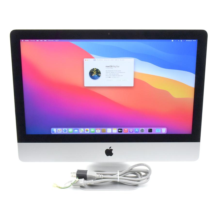 Apple iMac Retina 4K 21.5インチ 2019 Core i3-8100 3.6GHz 8GB 1TB
