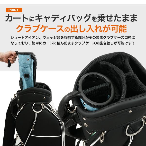ゴルフ用品 ゴルフクラブケース セルフスタンド キャディバッグ 防水