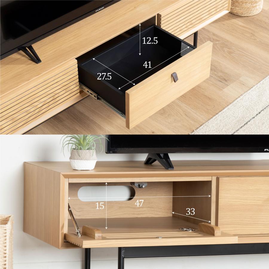 シギヤマ家具工業 テレビ台 テレビボード 幅 150 cm おしゃれ 北欧