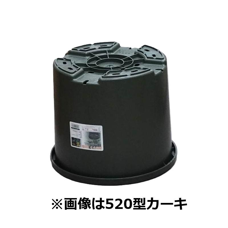 10個) AZポット385型 ブラック 約22L 観葉植物・野菜栽培用 穴有 (法人