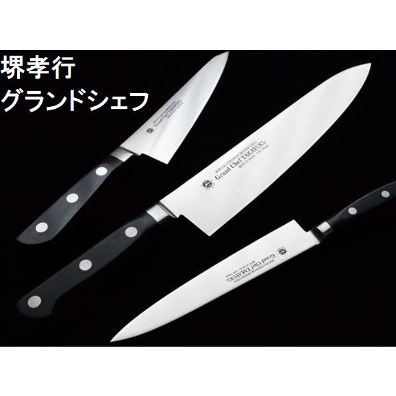 堺孝行 (特選国産品 正規品) グランドシェフSP 三徳 180mm (表のみ
