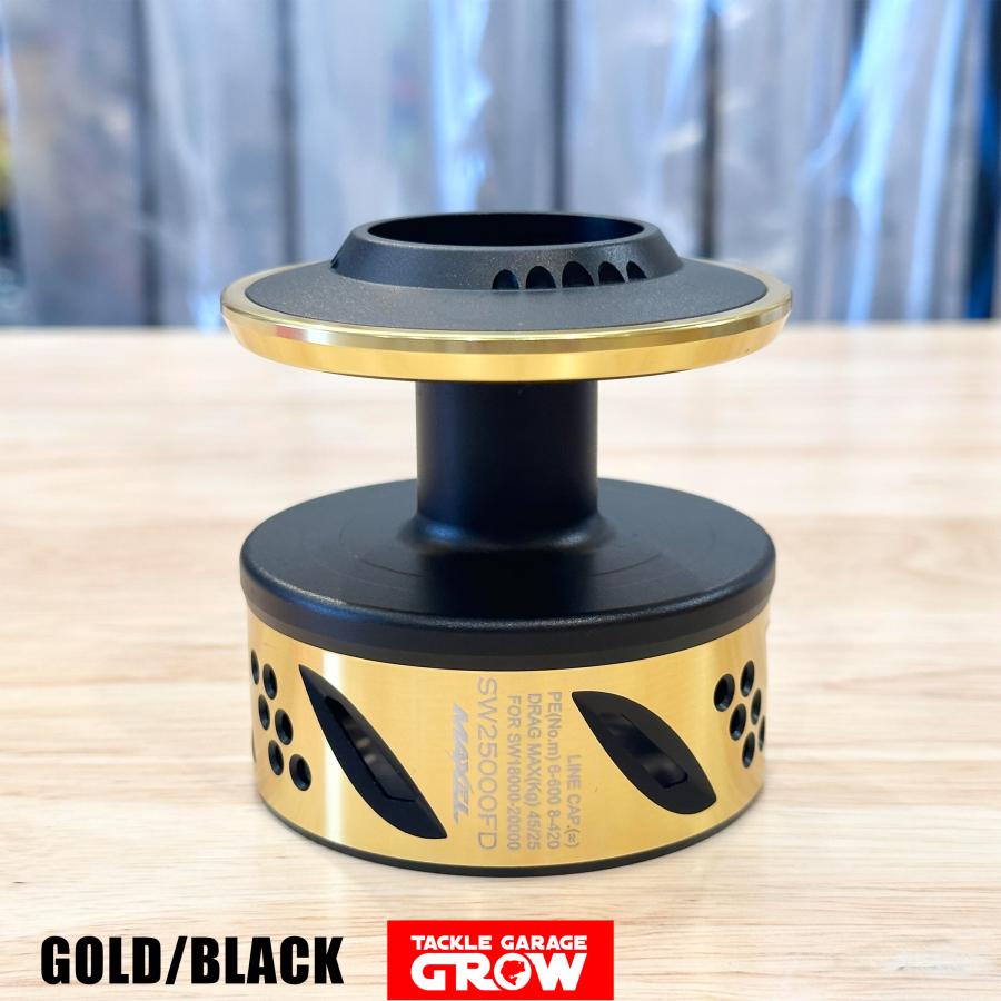 マクセル カスタムスプール SW25000FD フルドラグ 【ライン巻き