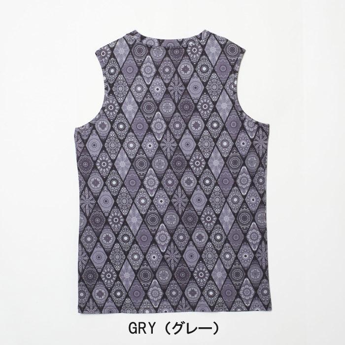 JINGER ジンガー ノースリーブシャツ メンズ スリーブレス 吸水速乾