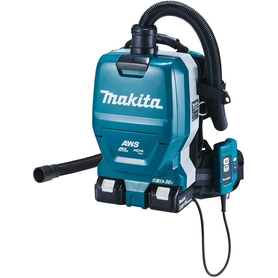 マキタ（makita） VC265DZ 充電式背負いクリーナー 18V+18V=36V 【本体