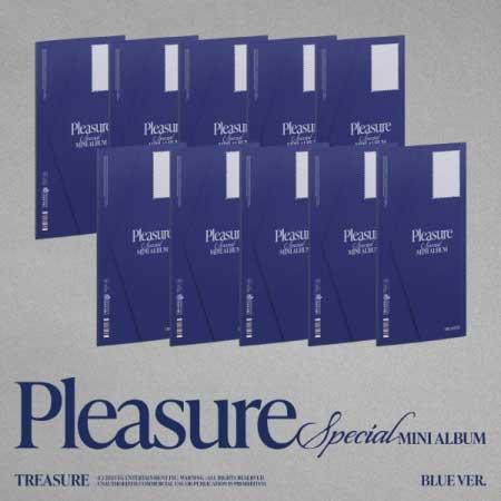 25/3/7 韓国発売】TREASURE トレジャー PLEASURE BLUE VER. スペシャル