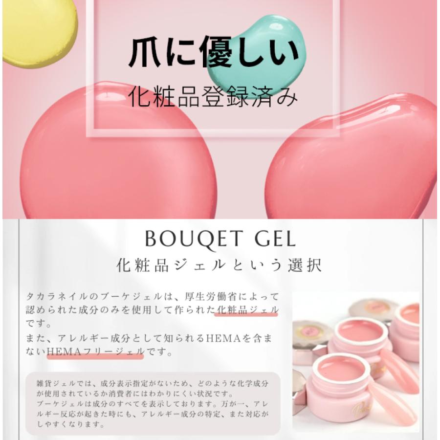 3/31（火）10：00まで期間限定30％OFFクーポン】カラージェル ブーケ