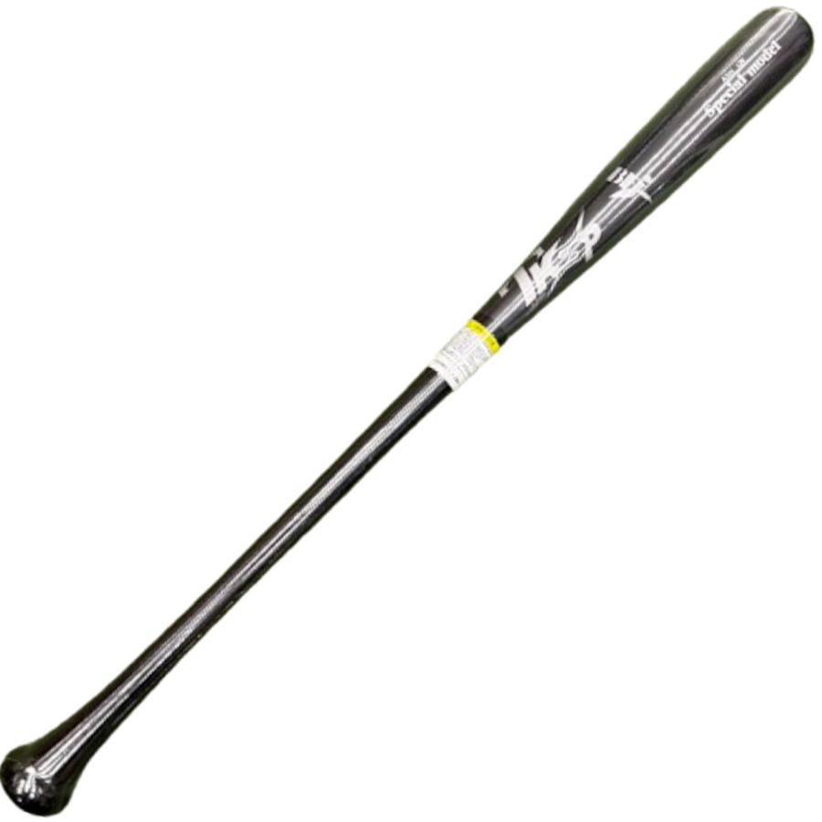 硬式木製バット アオダモバット 84センチ 880g平均 黒 BFJマーク付き